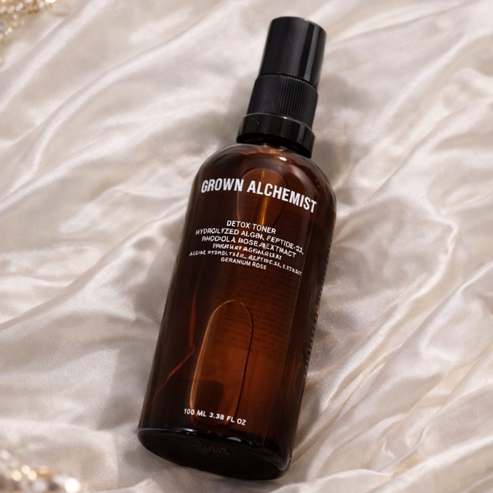 Grown Alchemist Detox Toner Hydrolyzed Algin Peptide-33 Rhodiola Rosea 100ml NIB